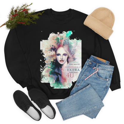 Fashionable Extra Crewneck Sweatshirt