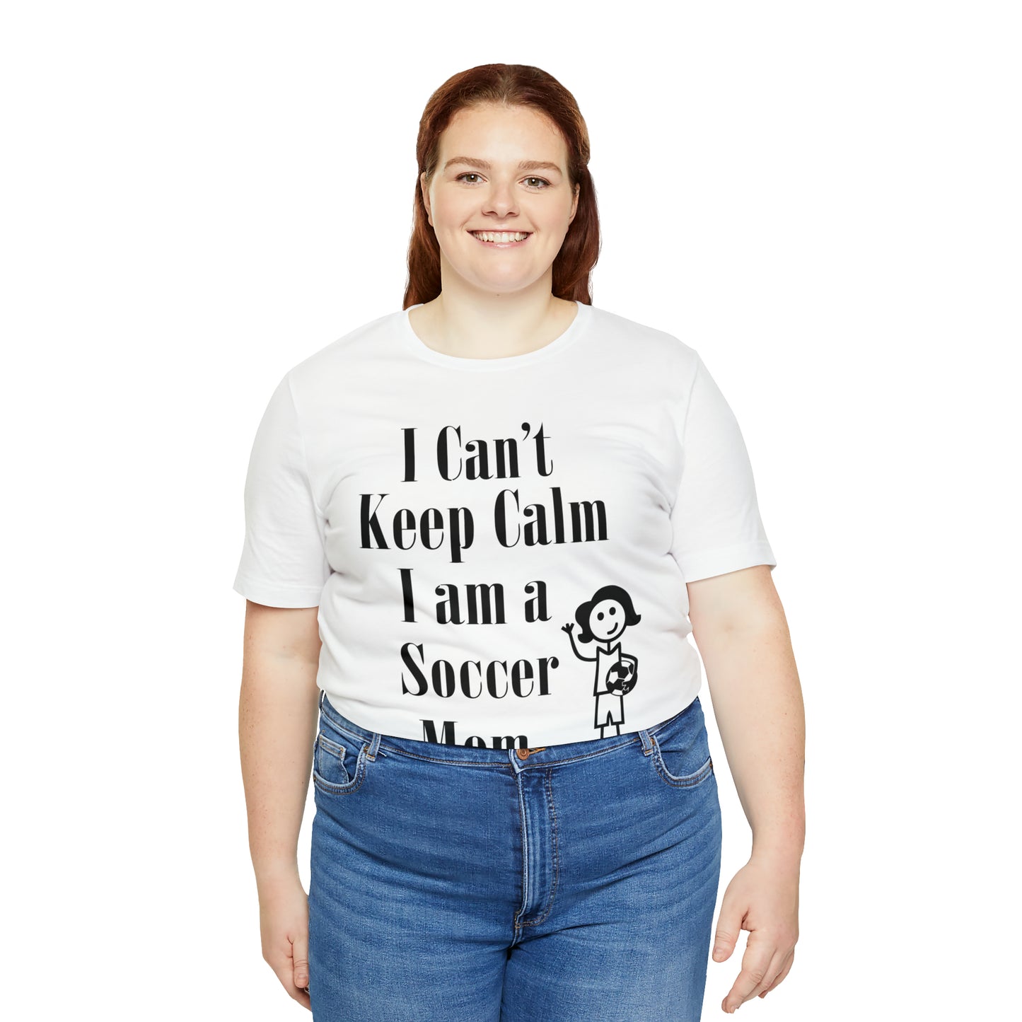 I can't keep calm I'm a soccer mom T-Shirt