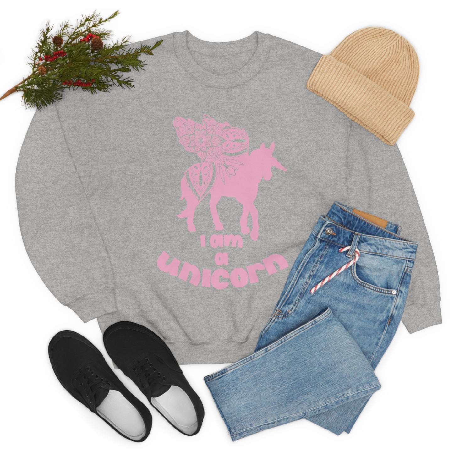 I am a unicorn Crewneck Sweatshirt