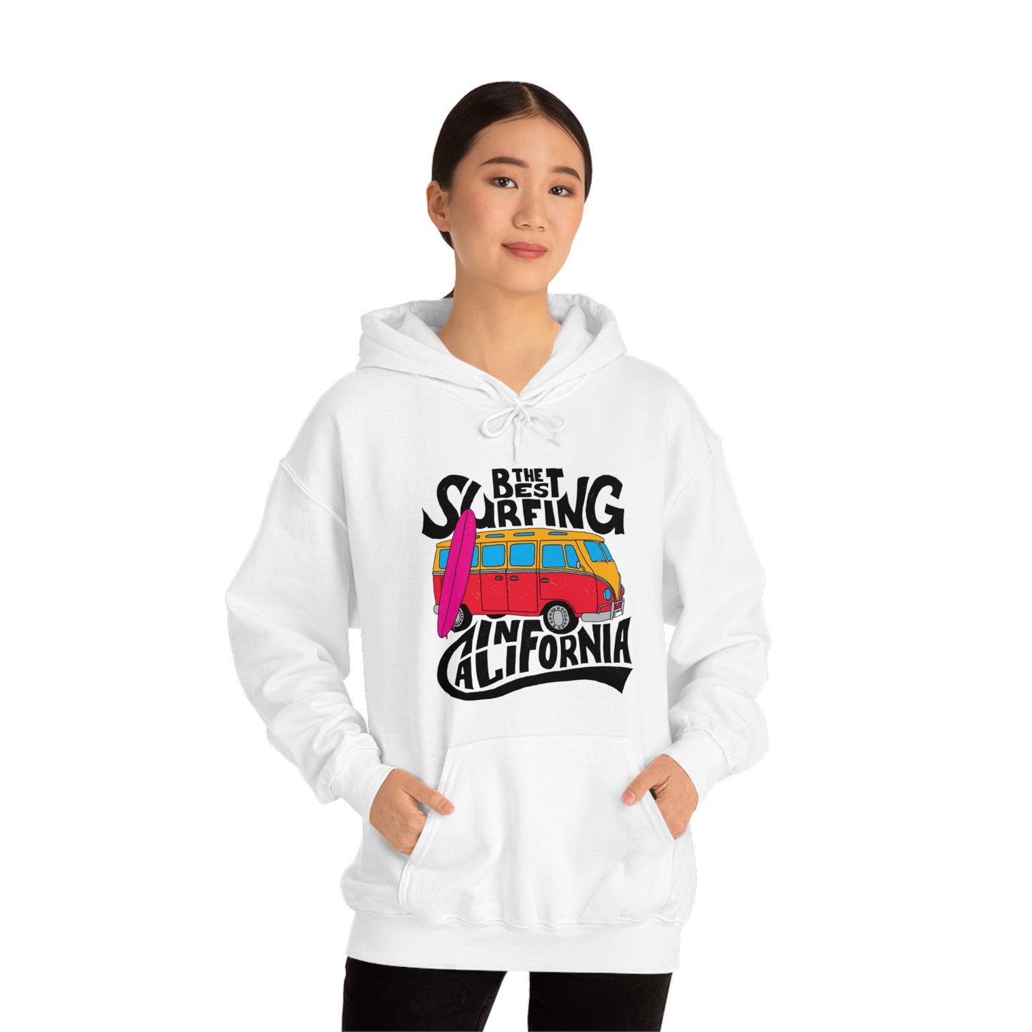 Best Surfing in California Hoodie