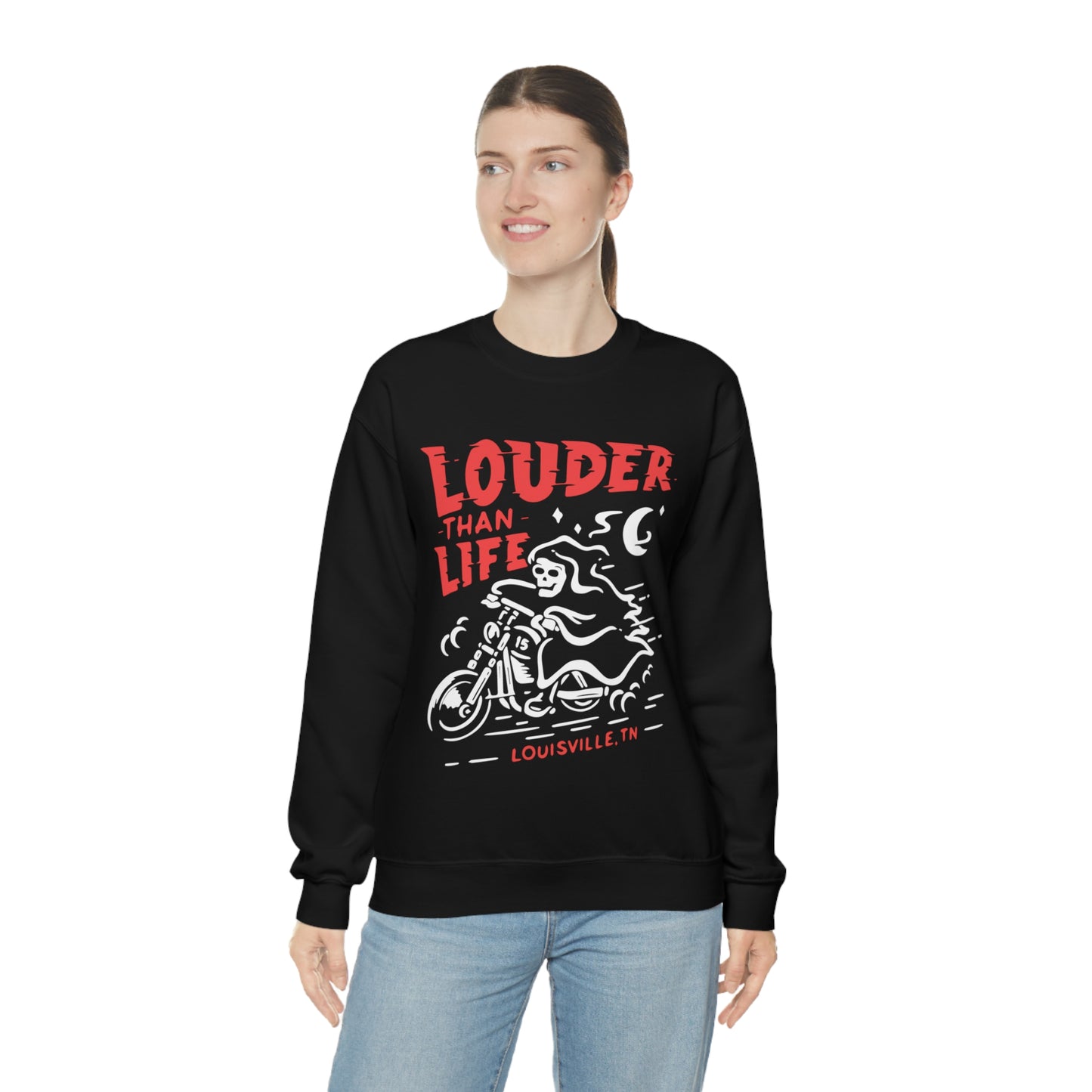 louder than life Crewneck Sweatshirt