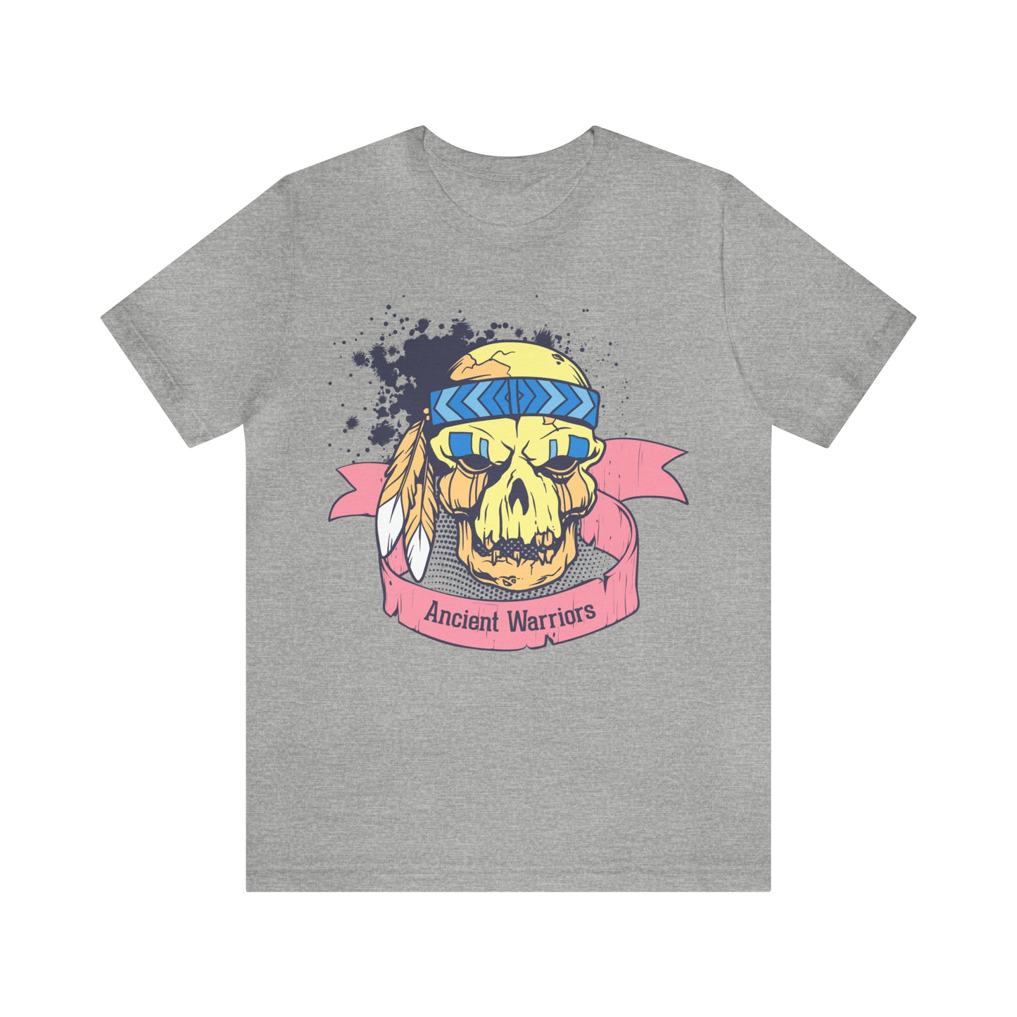 Ancient Warrior Skull Chief T-Shirt