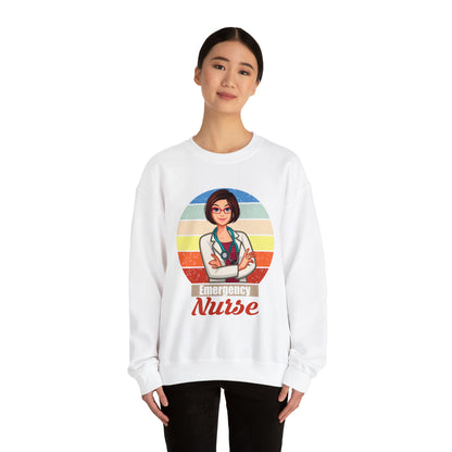 Emergency Nurse Crewneck Sweatshirt