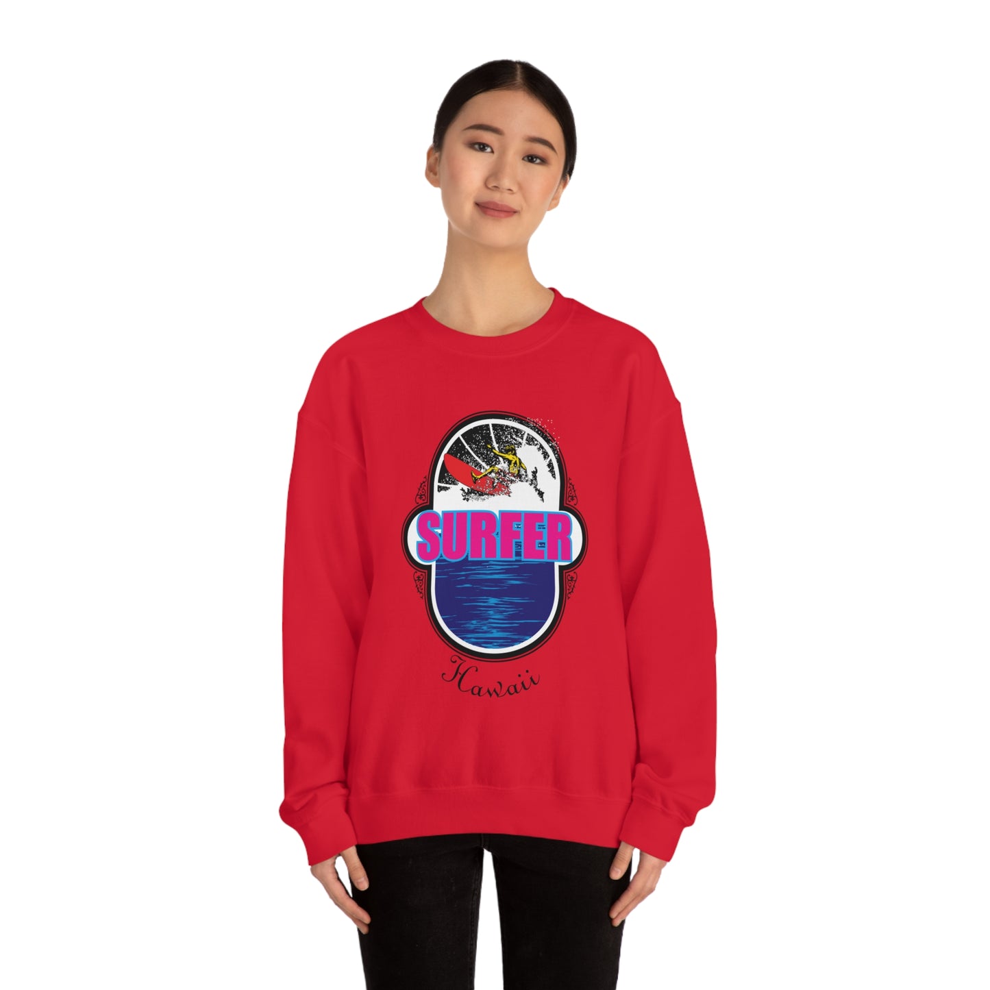 A Surfer Mind Crewneck Sweatshirt