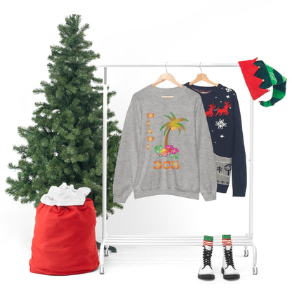 Miami Palm Tree Crewneck Sweatshirt