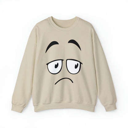 Sad face Crewneck Sweatshirt