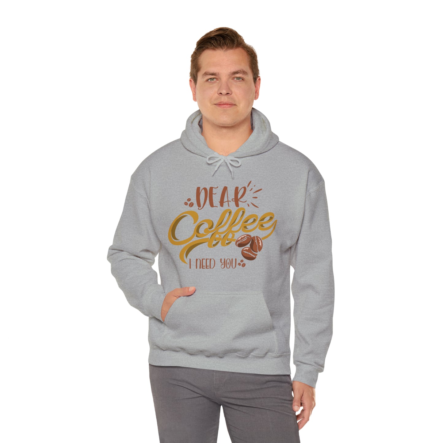 Dear Coffee I Need You Hoodie