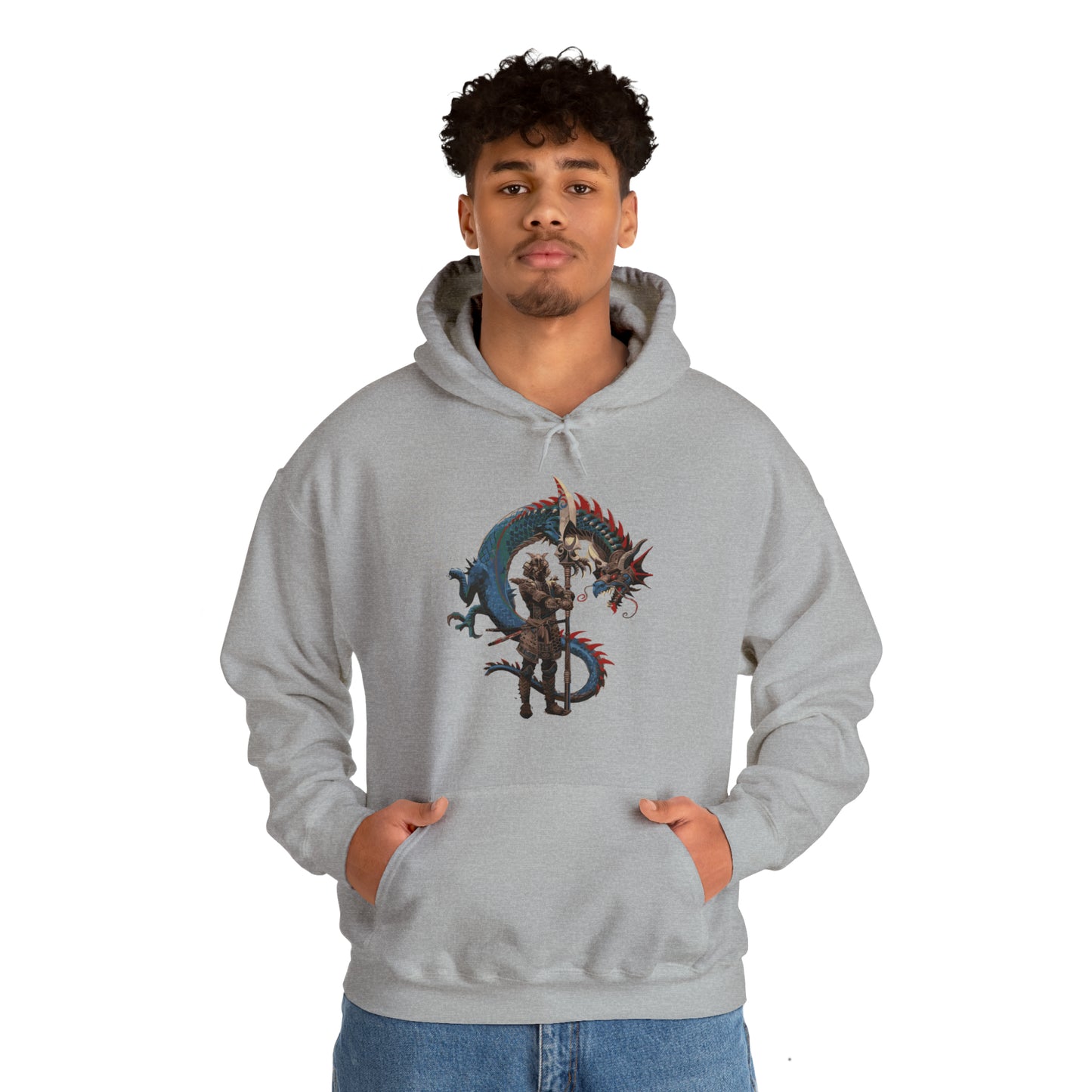 Colorful dragon guardian Hoodie