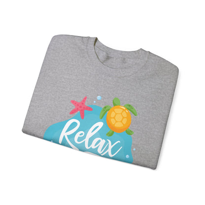 Relax and Enjoy the Beach Crewneck Sweatshirt