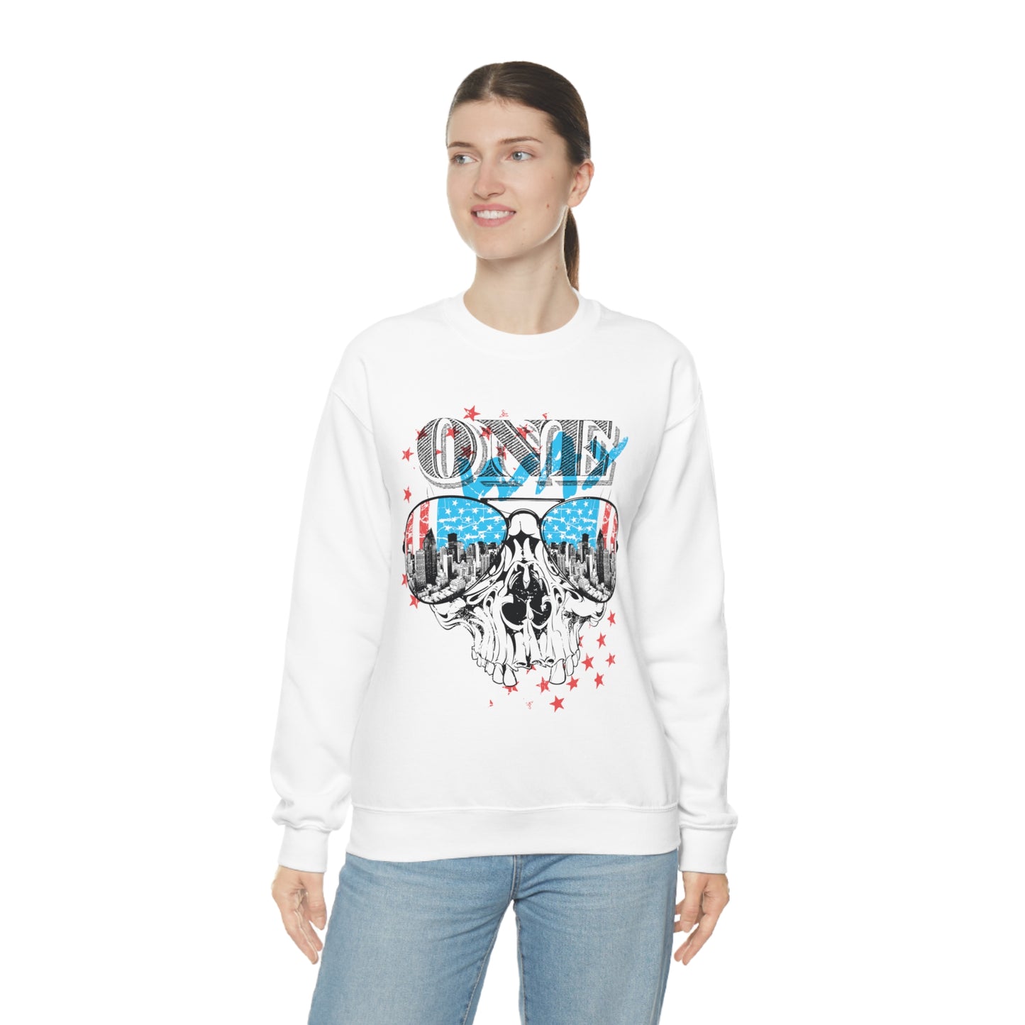 One way Crewneck Sweatshirt