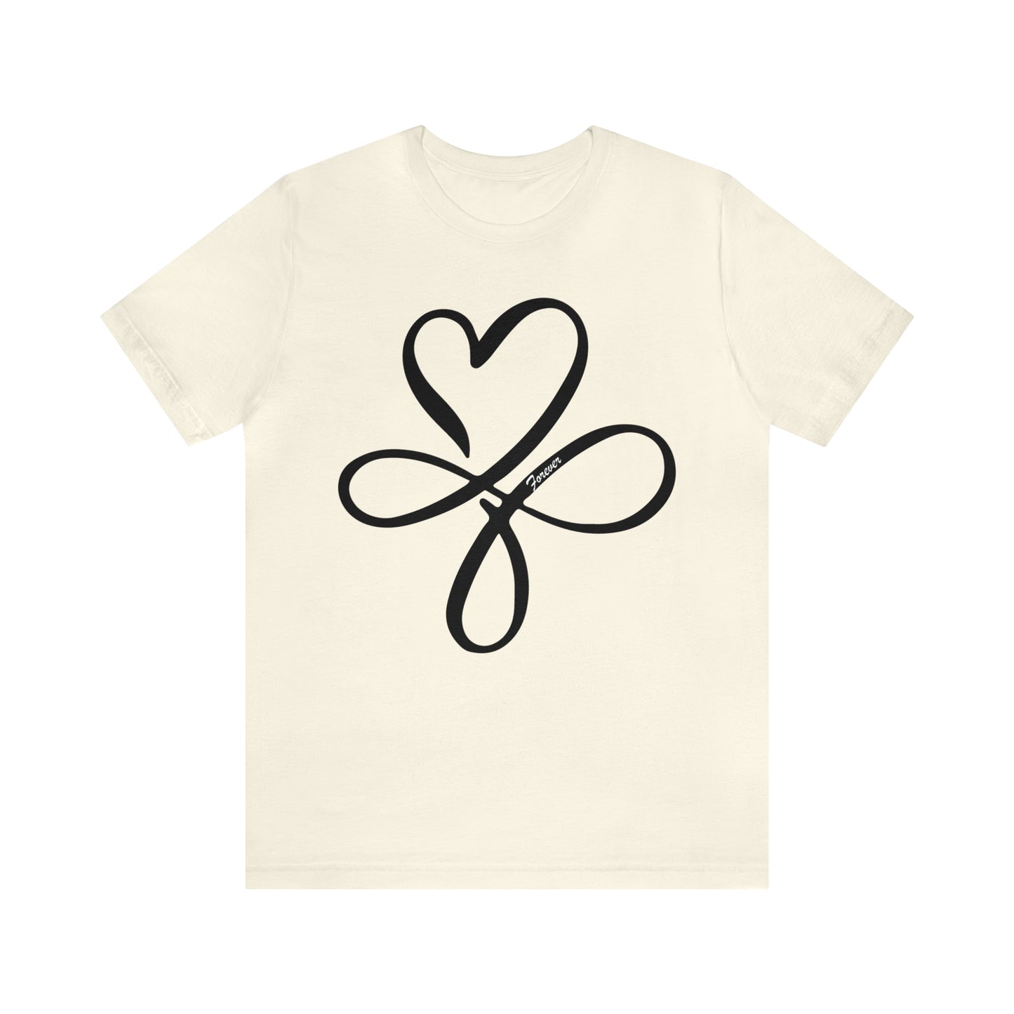 Heart symbol Love Infinity symbol Forever T-Shirt