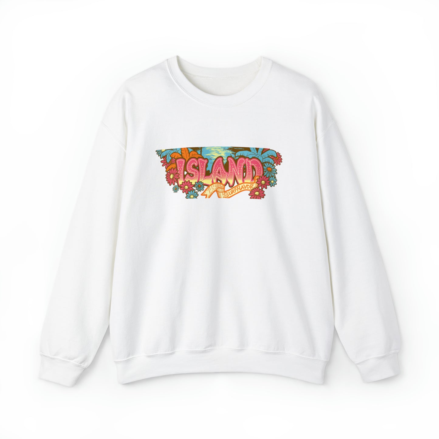 Island Surf Flavor Crewneck Sweatshirt