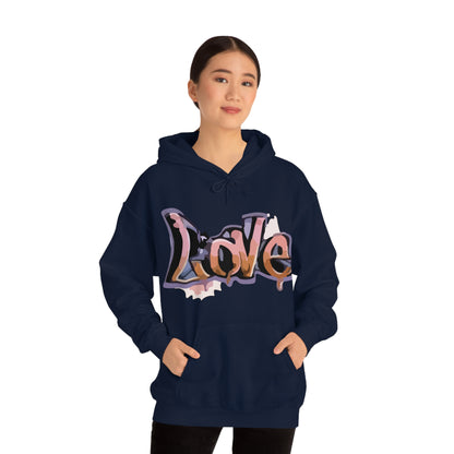 Cool love graffiti Hoodie