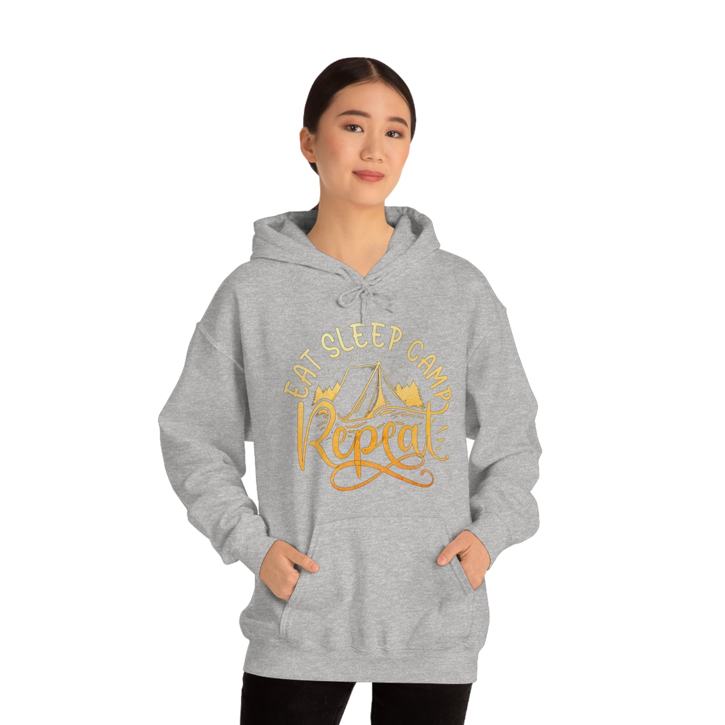 Eat Sleep Camp Repeat Hoodie