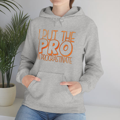 I Put the PRO in Procrastinate Hoodie