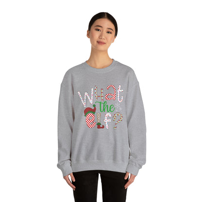 what the elf Christmas Crewneck Sweatshirt