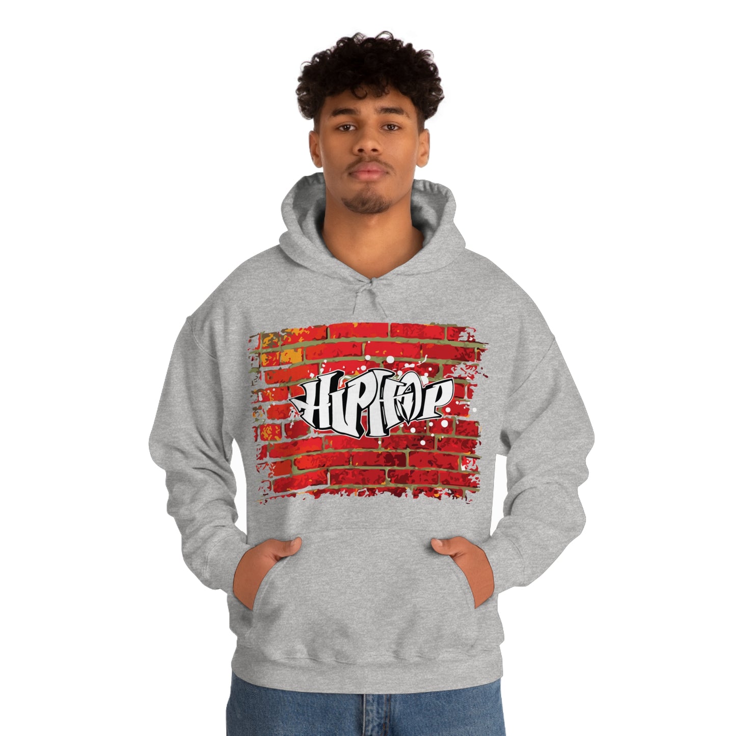 Hip Hop graffiti on the wall Hoodie