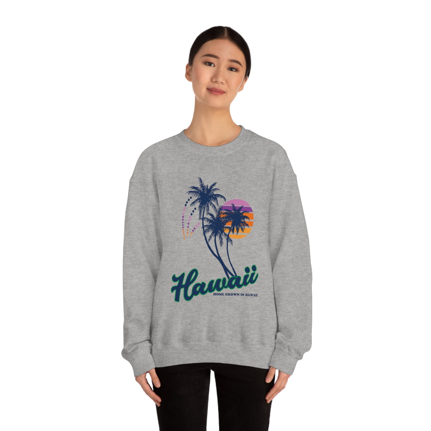 Home Grown In Hawaii Crewneck Sweatshirt