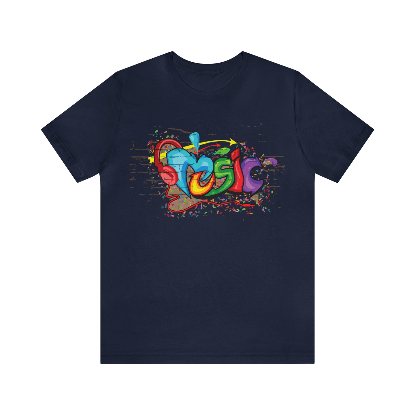 Music colorful graffiti T-Shirt