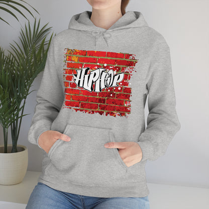 Hip Hop graffiti on the wall Hoodie