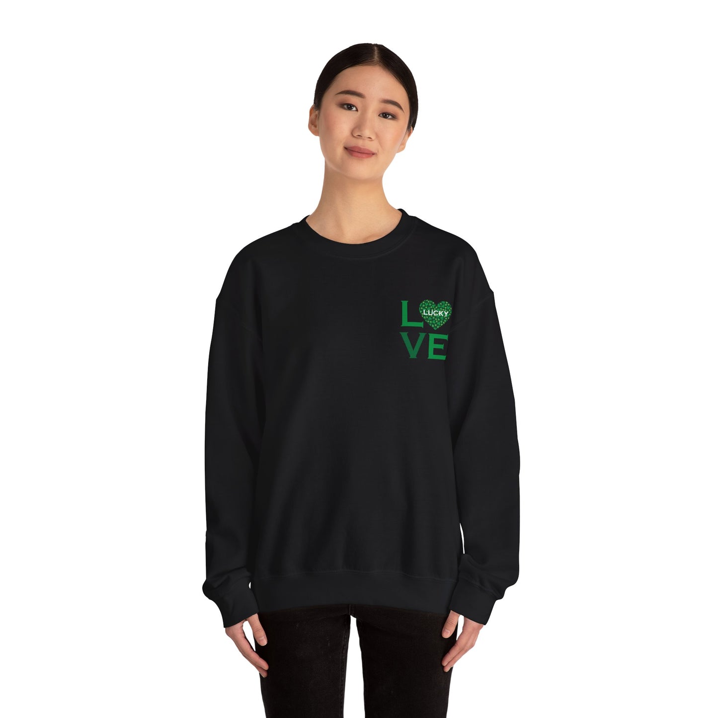 Lucky love St. Patrick's Crewneck Sweatshirt