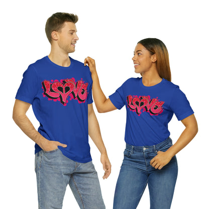 Peace and Love graffiti T-Shirt