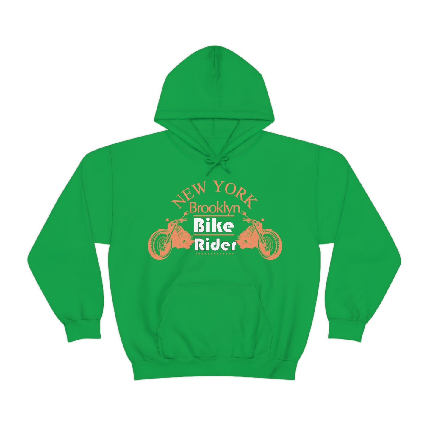 Brooklyn Bike rider Hoodie