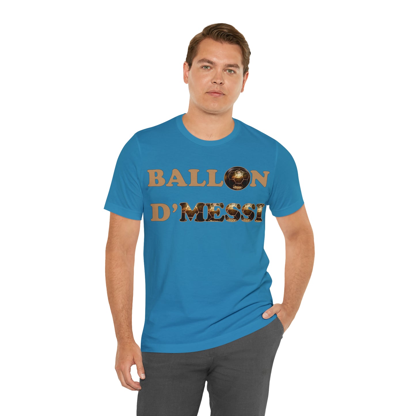 Ballon D'Messi Unisex Tee shirt