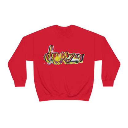 Crazy graffiti Crewneck Sweatshirt