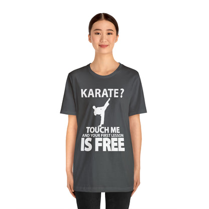 karate first lesson free T-Shirt