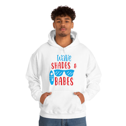 Wave Shades and Babes Hoodie