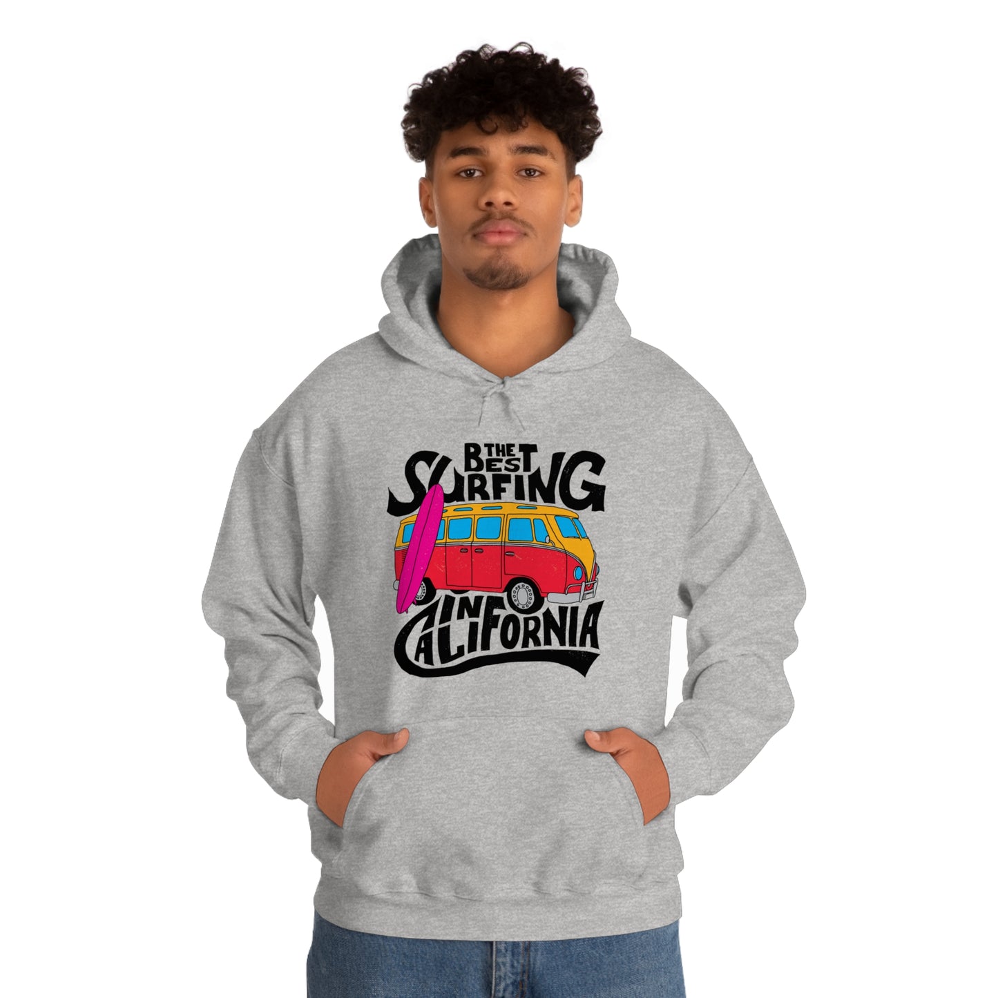 Best Surfing in California Hoodie