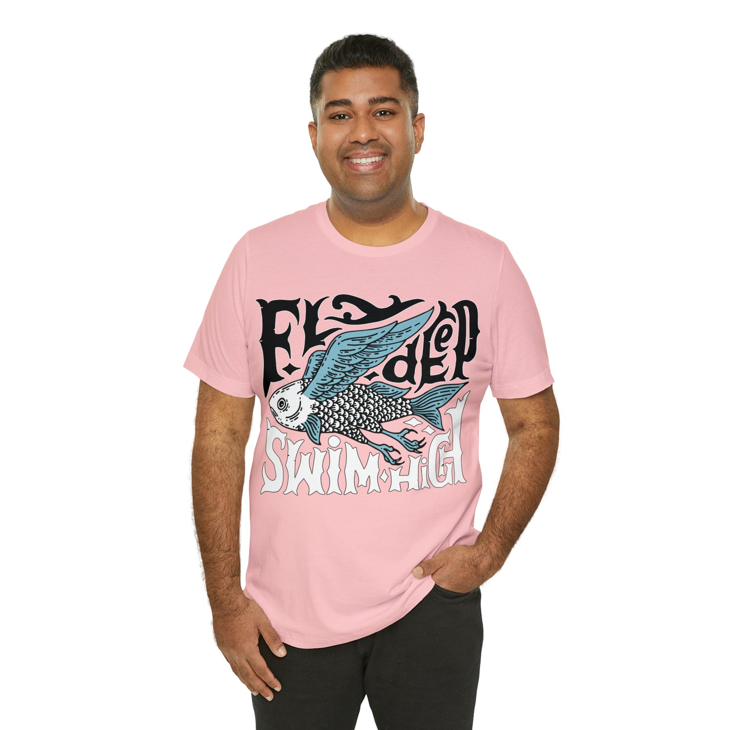 Fly deep swim high T-Shirt