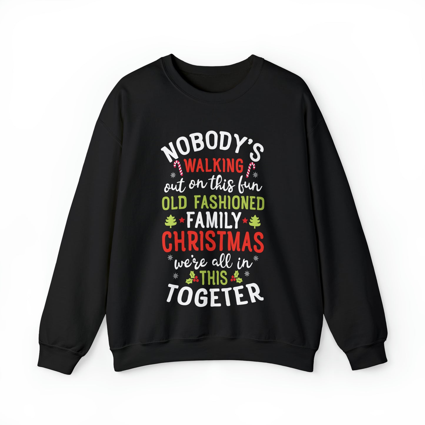 Old Family Christmas Crewneck Sweatshirt