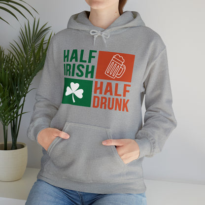 Half Irish half drunk Hoodie