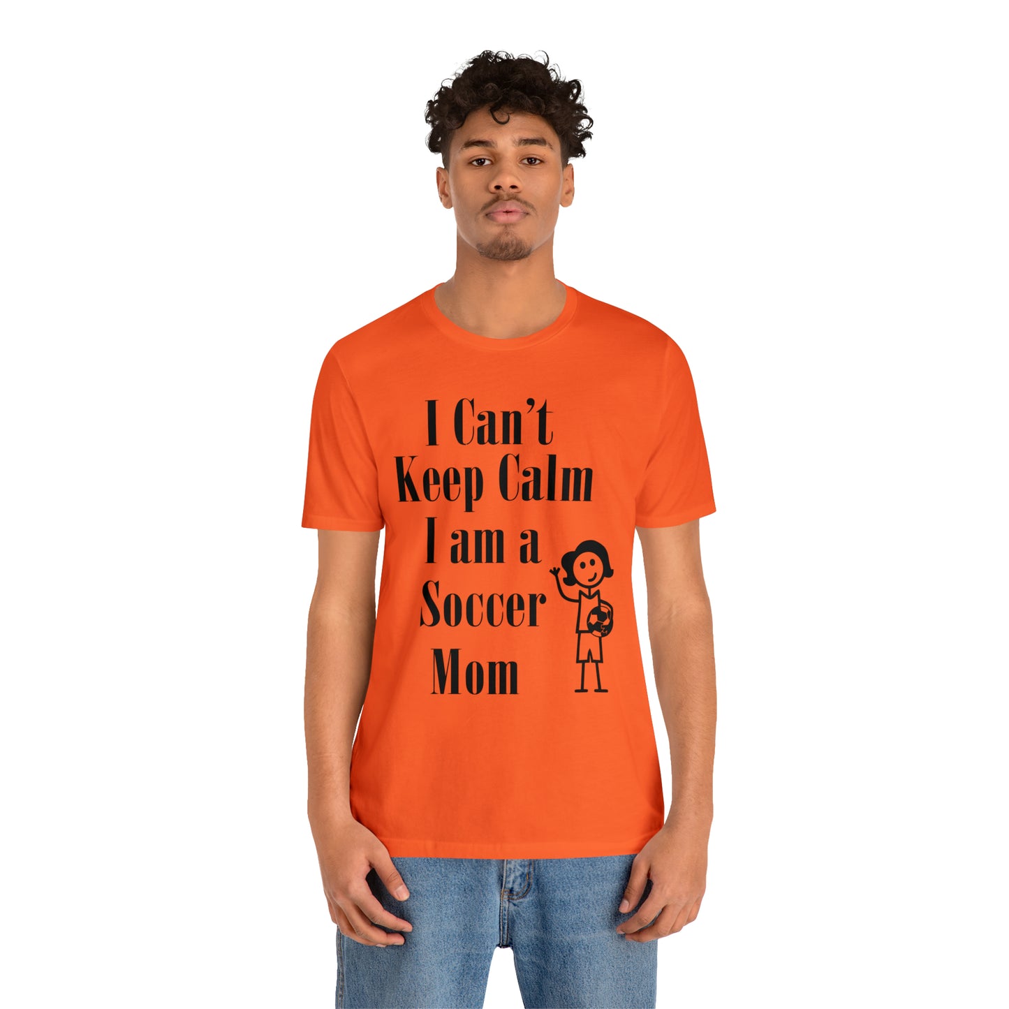 I can't keep calm I'm a soccer mom T-Shirt