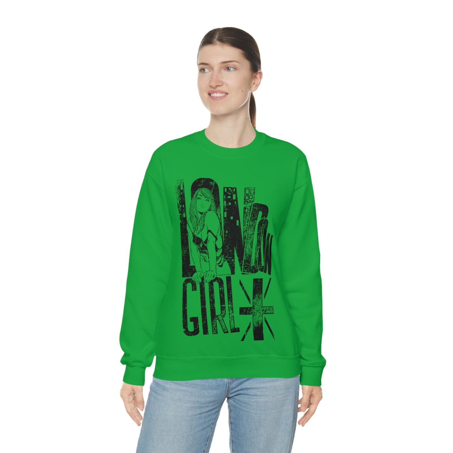 London_Girl Crewneck Sweatshirt