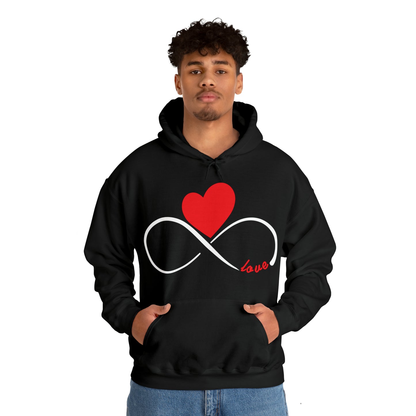 Love Infinity Heart Hoodie