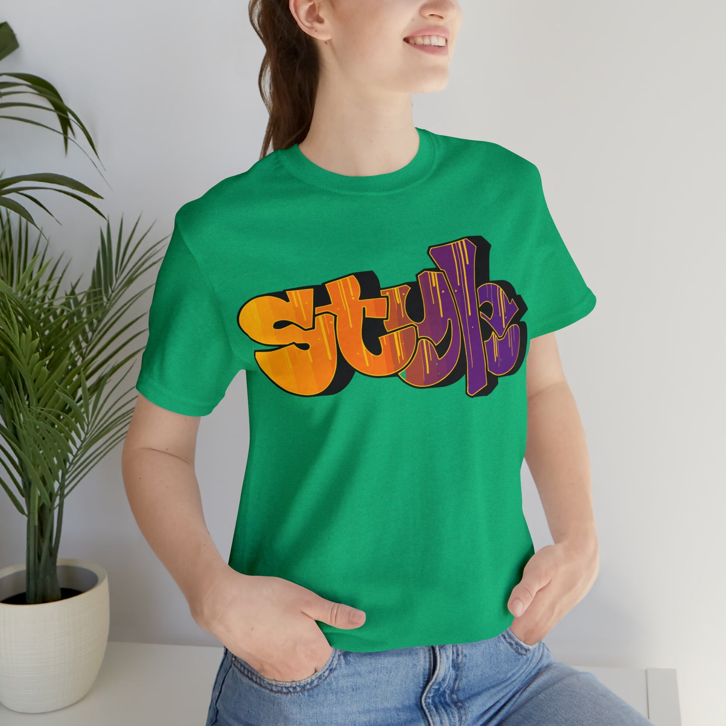 Style colorful graffiti T-Shirt