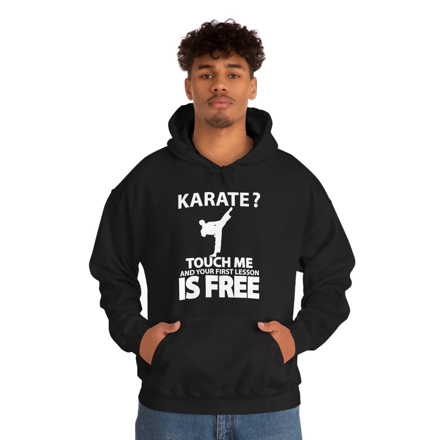 karate first lesson free Hoodie