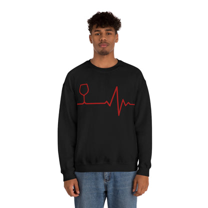 Red Wine Life Crewneck Sweatshirt