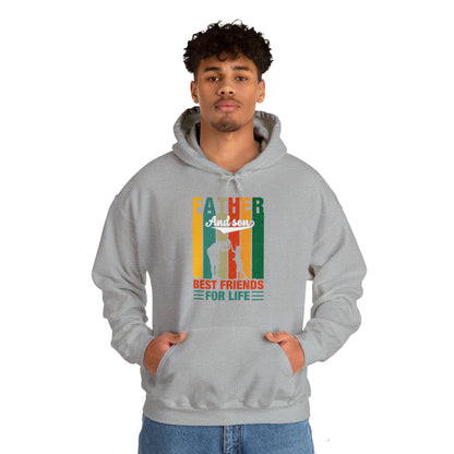 Best friends forever are father and son vintage Hoodie