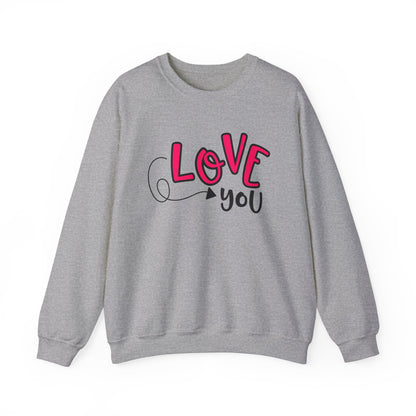 Love you arrow Crewneck Sweatshirt