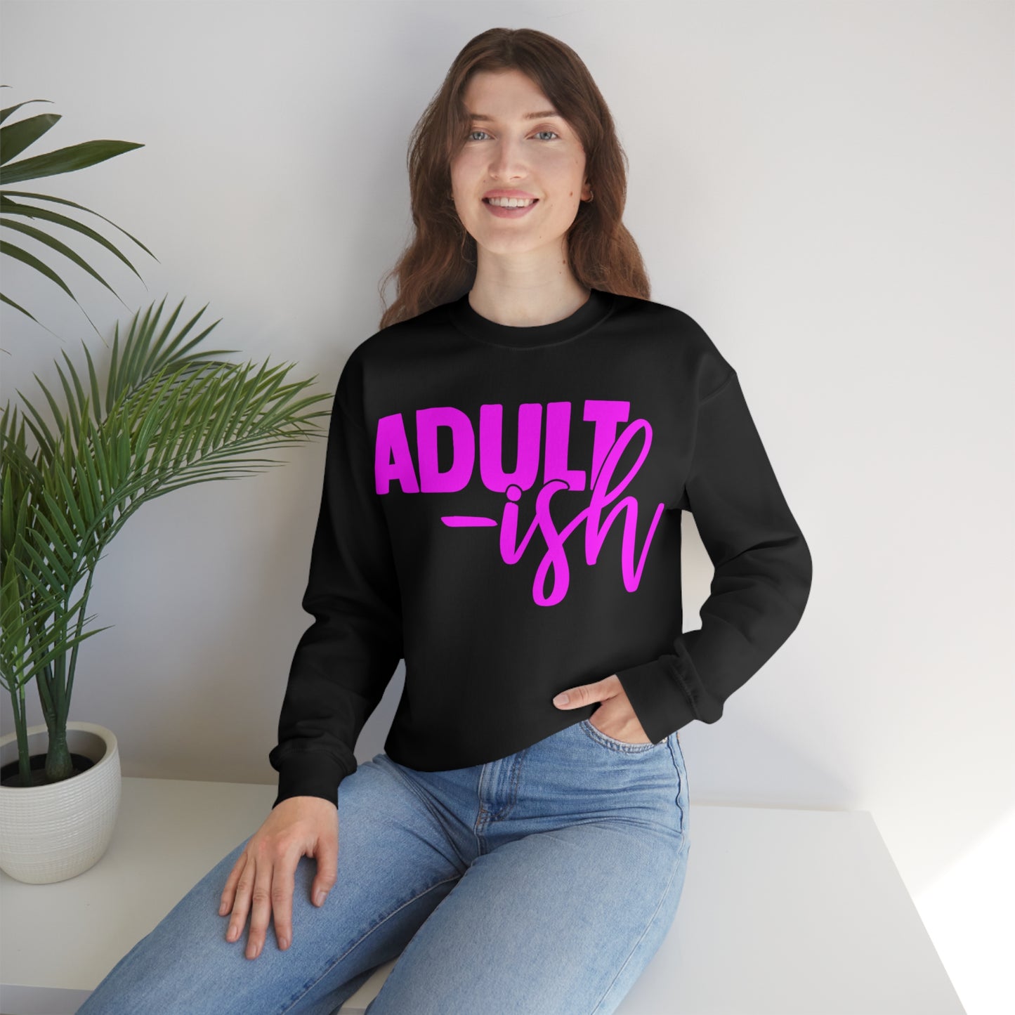 Adult-ish Crewneck Sweatshirt