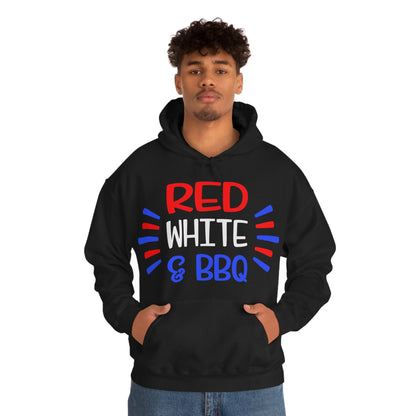 Red White BBQ Hoodie