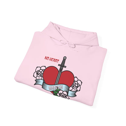 No heart feelings broken heart Hoodie