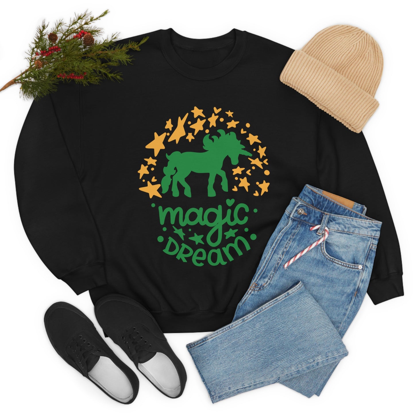 Unicorn magic dream Crewneck Sweatshirt