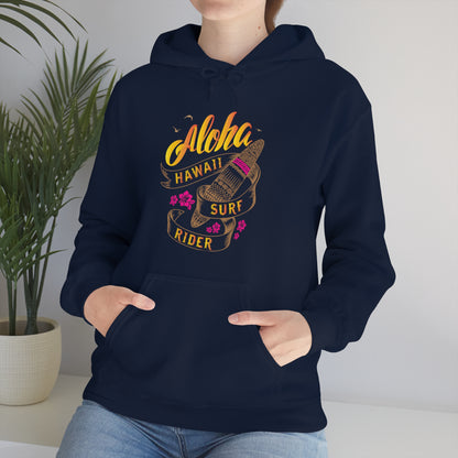 Aloha Hawaii Surf Rider Hoodie