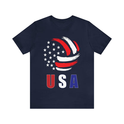 USA Volleyball Flag T-Shirt