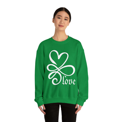 Infinity Heart Crewneck Sweatshirt